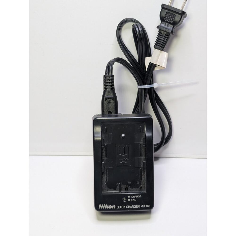 Genuine Nikon MH-18a Quick Charger OEM Battery Charger For EN-EL3 EN-EL3e